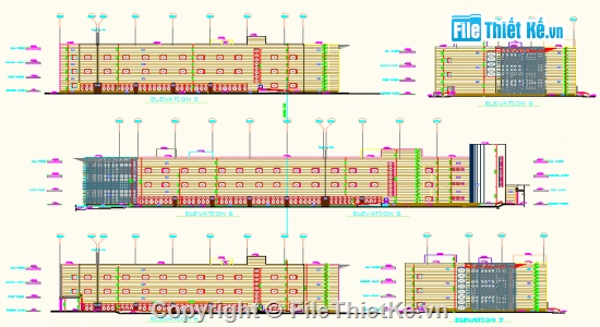 bản vẽ khách sạn,khách sạn,bản vẽ autocad khách sạn